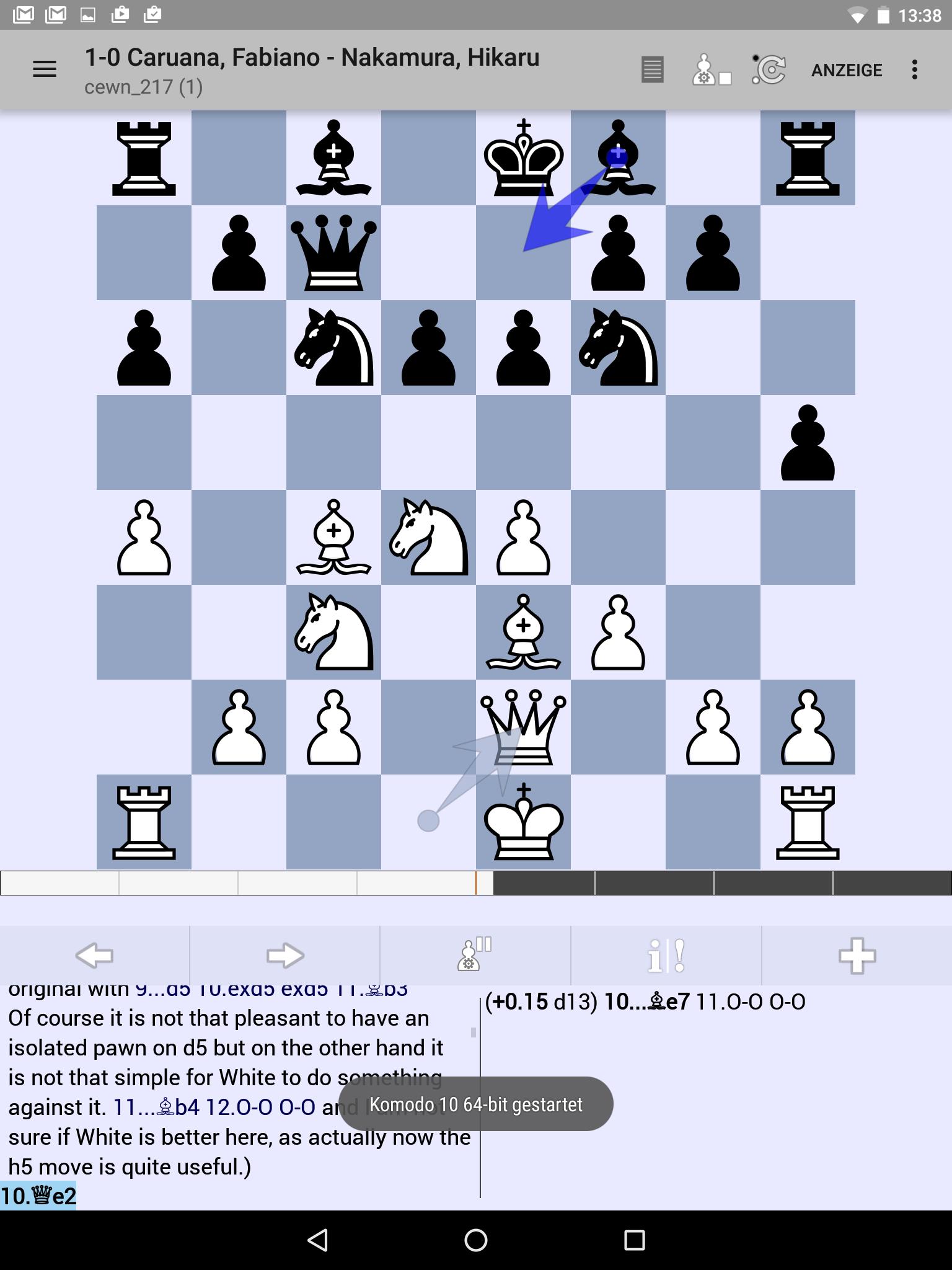 Komodo chess 13